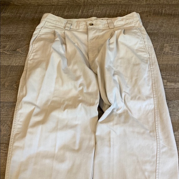 GAP Cream Trousers Cotton Blend Smart Casual VINTAGE - Picture 4 of 6